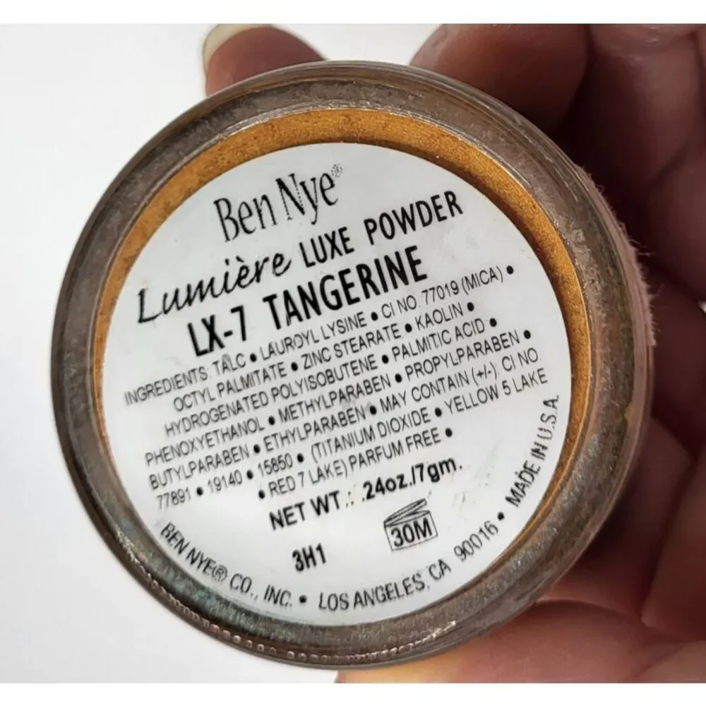 Ben Nye Lumiere Luxe Powder LX-7 Tangerine 7gm